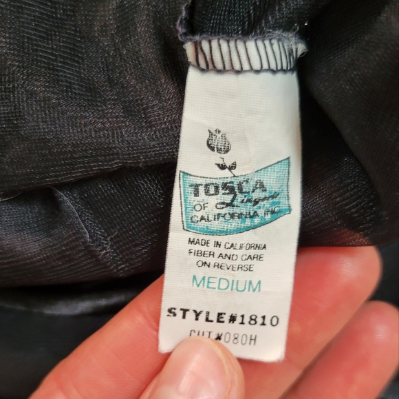 Elegant Black Sheer Bodysuit - Picture 4 of 9